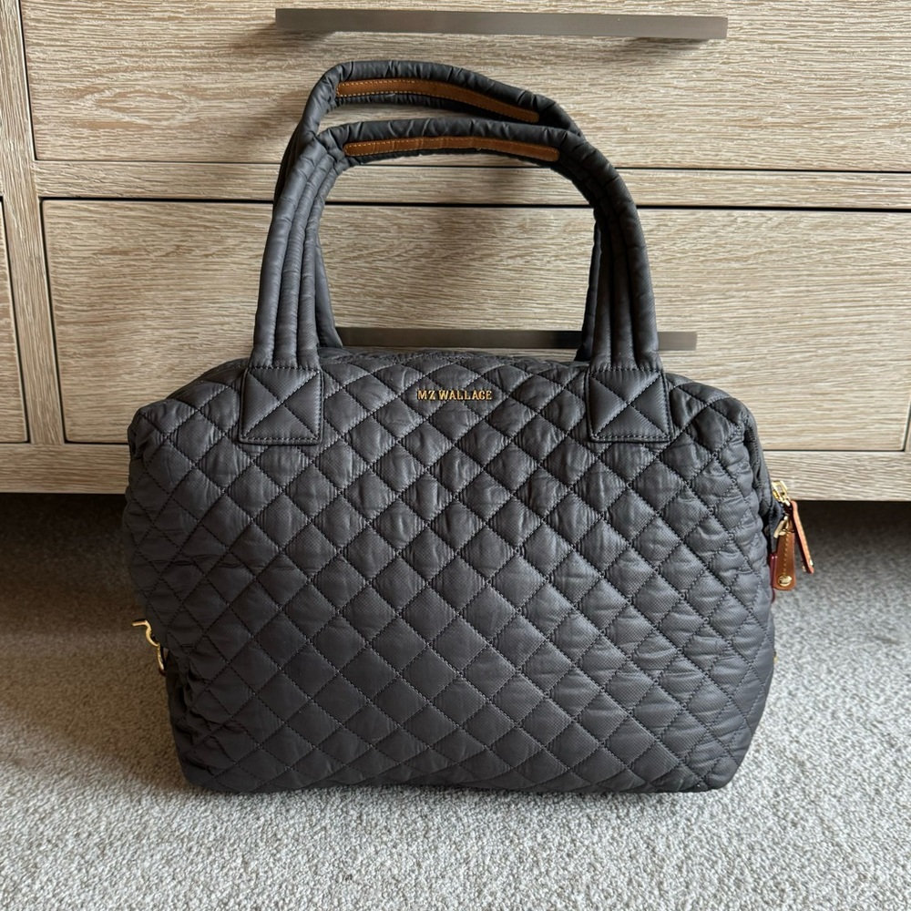 MZ Wallace medium Sutton with interior bags. In excellent condition